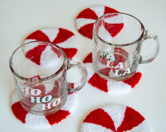 HoHoHo + FaLaLa Christmas Mugs