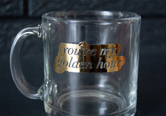 Golden Hour Quote Mug