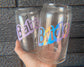 Bride + Babe Glass Can Cups