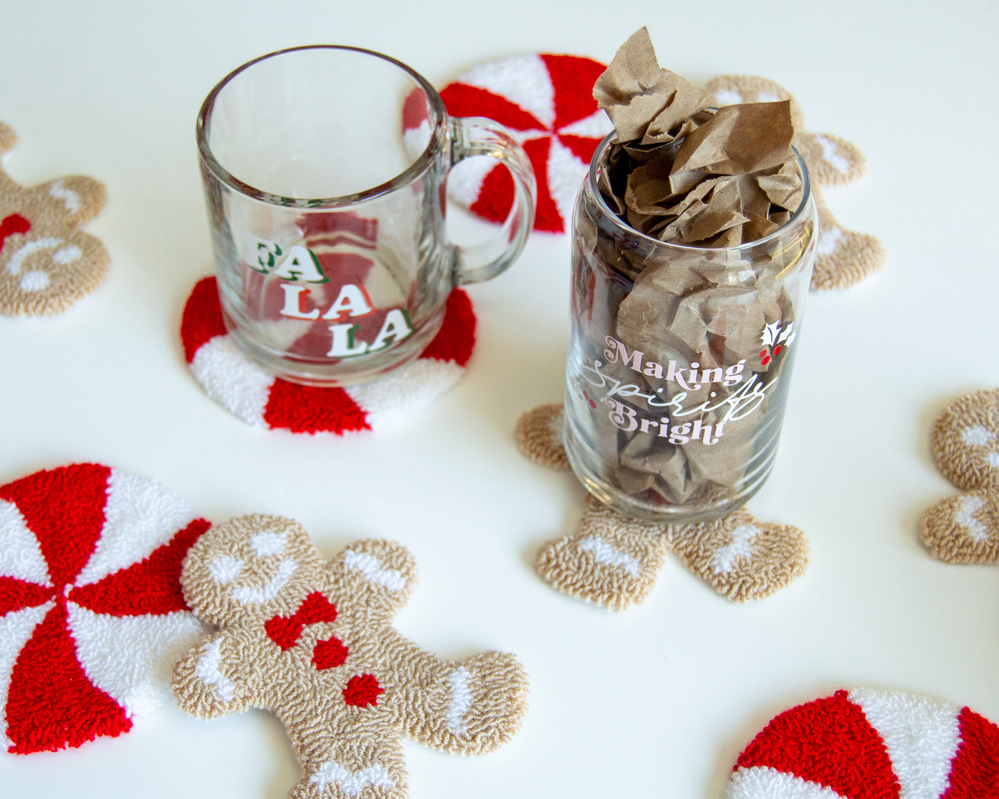 Gingerbread Mug Rug