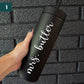 Personalized Matte Black Tumbler